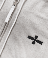  Crusades hood zip _ Dirty White 