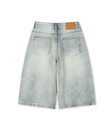 Patton Cut Bermuda Denim Pants