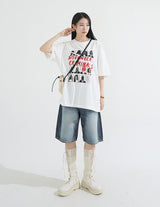 Scene Printing Overfit T-Shirt