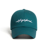 ハイランドデニムキャップ ダークグリーン