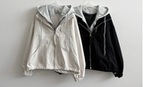 Noah Layered Color Matching Hoodie Jumper