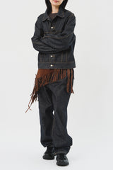 Julie Non Fade Raw Denim Jacket