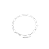 クリップチェーンブレスレット