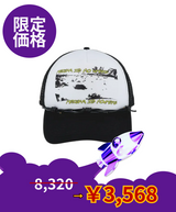 【限定価格】ノーウェアロープトラッカーキャップ Black
