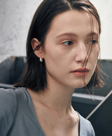 [925 silver] Deux.silver.150 / プーピアス (シルバー)