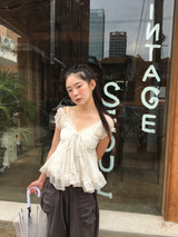 Roman Chiffon Blouse (2color)