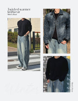 Hand Warmer Cable Knit