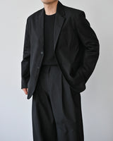 WIT SEMI OVERSIZE BLAZER BK 