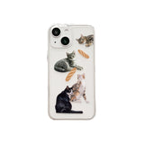 Cat and Baguette gel hard case