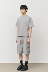Tag Cropped Damage Top