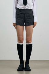 AVEL PINSTRIPE MICRO PANTS / CHARCOAL