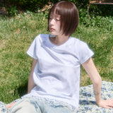 Lace Star Layered Tee (White) F25QB118