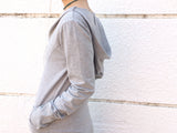 moodfit off-shoulder zip-up