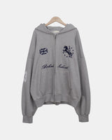 Steve Horse Hooded Zip-Up