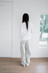 unbal stripe boatneck knit(3colors)