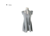 [Muffler Set] Eri Puff Off-Shoulder Muffler Flare One Piece