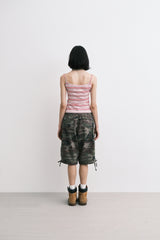 stripe sleeveless (pink)