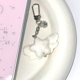 Key Charms SET) Lovely Angel Kitten MagSafe iPhone Case 