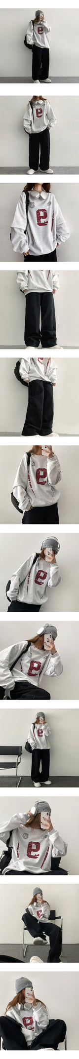 Toman Layered Fleece Sweatshirt