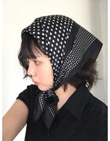 Frame Polka Dot Scarf (2color)