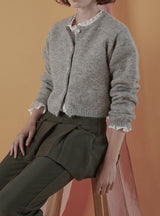 Merin alpaca cardigan_gray
