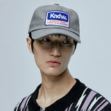 kndw vintage trucker cap charcoal