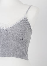 CROP LACE TOP