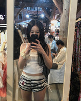 Ribbon mini sleeveless