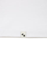 TWIN STAR CHECK APPLIQUE LS TEE WHITE(CV2GSUT555A)
