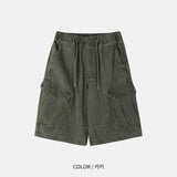 ウォッシュドカーゴバミューダパンツ (4color)