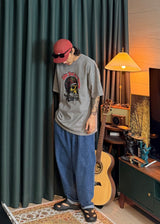 ファストダイヘビーピグメントショートスリーブTシャツ 4カラー