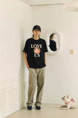 動物愛護コラボキャンペーンTシャツ ブラック
