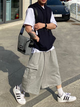 Hooded Sweat Vest 3C