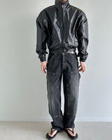 Seat coating zip-up jumper