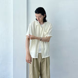 Subtle Texture Structured SS Shirt