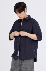 City boy Oxford Overfit Shirt  (JTOSRT-0002)