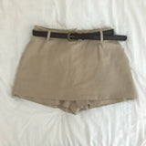 ベーシック ミニスカートパンツ
