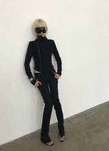 STEALTH DIAGONAL ZIP-UP