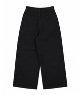 N.W Graffiti Wide Pants_Black