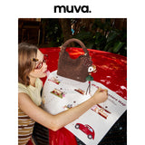 muva. ウーブン ハンド＆ミニ 2WAYトートバッグ