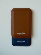 Bleu Minuit Case & Brown Wallet Magsafe Set.