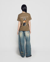 25FW WOMAN ファジーベア半袖Tシャツ