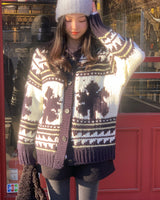 Bev Nordic Knit Cardigan