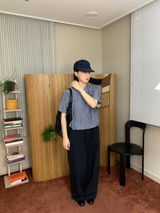 ステッチバンディングパンツ