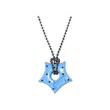 gleaming スタードットネックレス [blue]