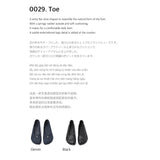 Toe 0029. Flat Shoes - 2colors