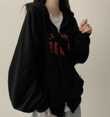 1995 Vintage Balloon Hoodie Zip-Up