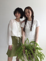 Shiro Blouse + Sleeveless (2color)