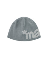 MAH LOGO KNIT BEANIE_GREY