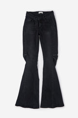 Sign low rise bootcut denim pants